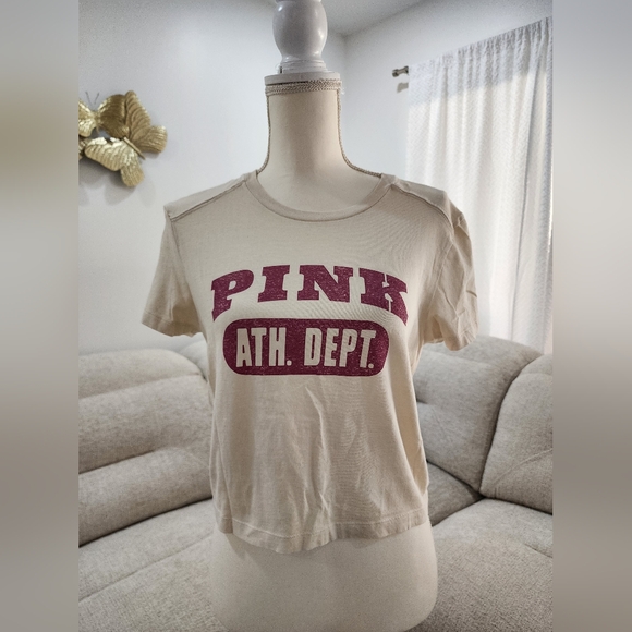 Pink Victoria Secret Crop Top - Picture 1 of 4